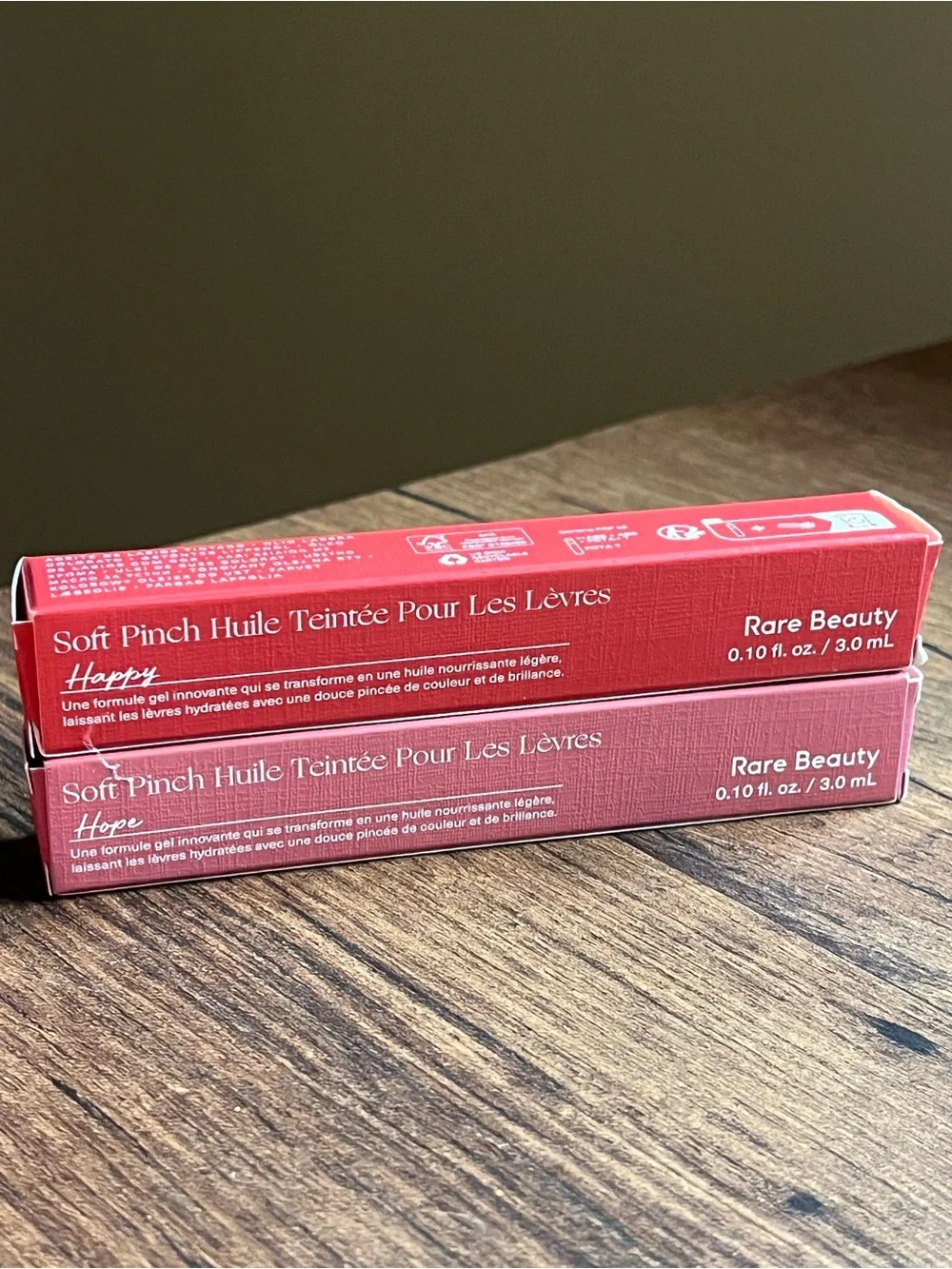 Rare Beauty Soft Pinch Tinted Lip Oil Duo — Happy & Hope